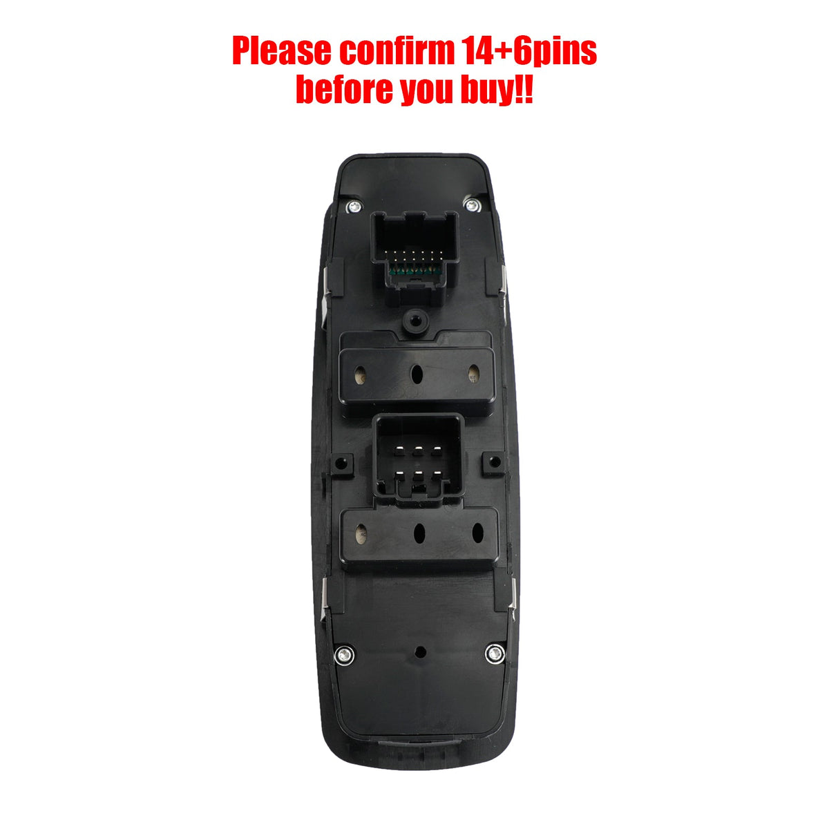 2017-2019 Dodge Journey 14+6 Pins Front Window Switch Drivers Left Sid ...