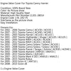 Engine Valve Cover Fits For Toyota Camry Harrier RAV4 2.4L 2AZ 2AZFE 11201-28014 Generic