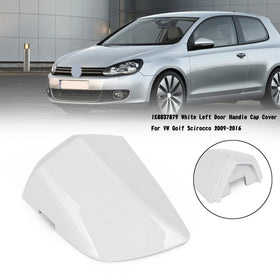 09-16VW Golf Scirocco 1K8837879 White Left Door Handle Cap Cover Generic
