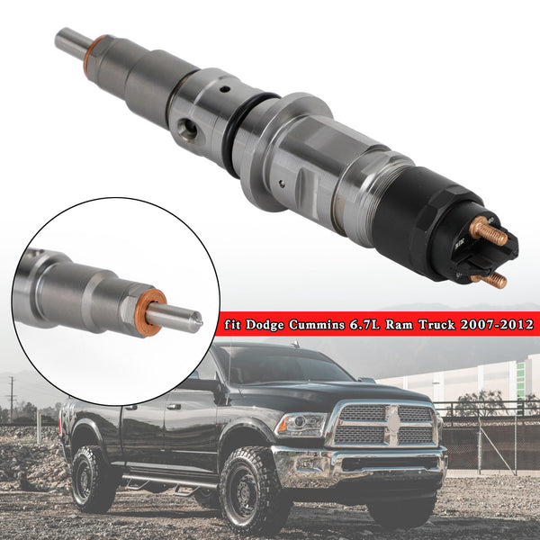 2007-2012 Dodge Ram truck 6.7L 0445120050 13500881-104 Common Rail Diesel Fuel Injector 4940096X 4981076 5253220 R80270767AA Generic