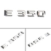Rear Trunk Emblem Badge Nameplate Decal Letters Numbers Fit Mercedes E350 Chrome Generic