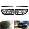 Meteor Black Kidney Grill Mesh Grille Fit BMW E90 3 Series Sedan 2005-2008 Generic