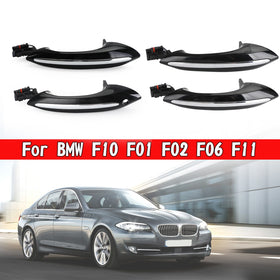 10/2009-02/2015 BMW 6' F12 Black Exterior Door Handle 51217231931/51217231934 Generic