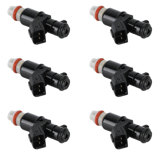 6PCS Fuel Injectors 16450-RCA-A01 Fit 2013 Acura ILX 2.0L Generic