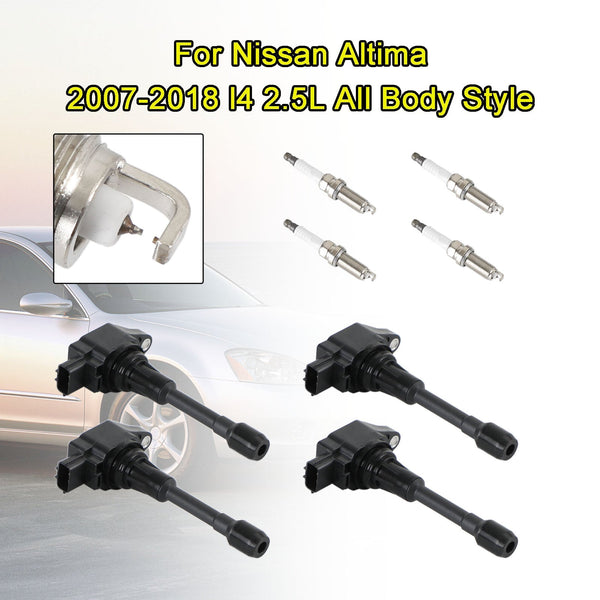 2007-2018 Nissan Altima l4 2.5L 4PCS 22448ED000 Ignition Coils Pack 22448JA00A UF708 Generic