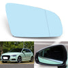 05-08 Audi A4 B6 B7 A6 C6 Right Passenger Side Rearview Mirror Glass Blue Generic