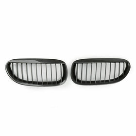 04-10 BMW E63/E64 M6 2 Door Convertible Coupe Front Kidney Grille Carbon Generic
