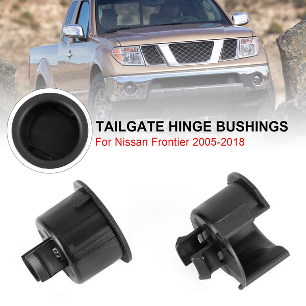 Nissan Frontier 2005-2018 2PCS Rear Tailgate Hinge Bushing Set 93478-ZP50A Generic