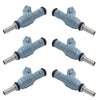 6PCS Fuel Injectors 0280157012 Fit Audi Volkswagen TT Touareg 2004-2006 3.2L Generic