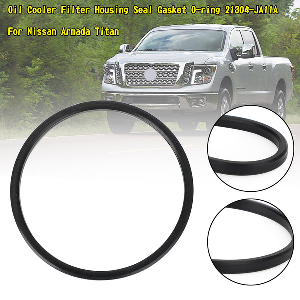 2012-2015 Nissan Versa SEDAN WITH 1.6L ENGINE ONLY Oil Cooler Filter Housing Seal Gasket O-ring 21304-JA11A Generic