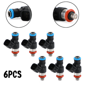 6PCS Fuel Injectors 0280158077 Fit Ford Fusion Mazda 6 CX-9 2010-2011 0280158091 Generic