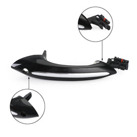 01/2012-03/2015 BMW 7' F03 LCI Black Exterior Front Left Door Handle 51217231931 Generic