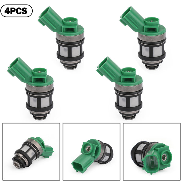 4PCS Fuel Injectors For 1996-2004 Nissan Frontier 2000-2004 Xterra 1996-1997 Pickup 2.4L JS4D-2 16600-1S700 842-18125 Generic