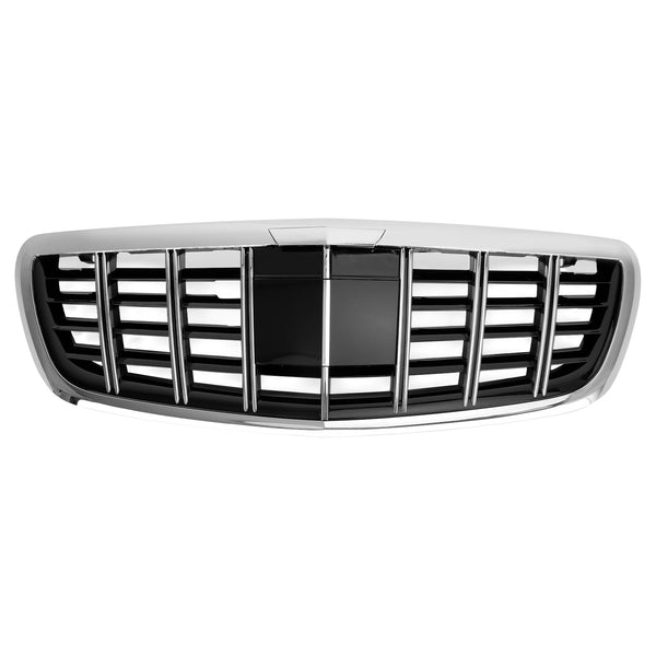 2014-2020 Benz S-Class W222 S680 S400 S450 S500 S550 S560 S580 S600 S650 BRABUS Style Grille Without ACC Chrome Generic