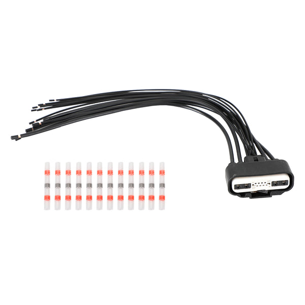 Wiper Motor Connector Plug Replacement 12 pin Repair Kit for Ford Transit Custom Generic