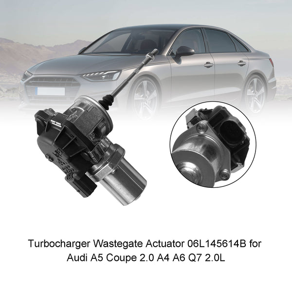 2017-2020 Audi A4 2.0L A/T FWD Premium Sedan Prestige Sedan Turbocharger Wastegate Actuator 06L145614B Generic