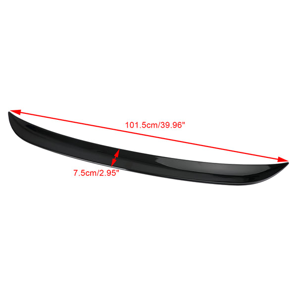 20-22 Ford Mustang Mach-E Rear Roof Trunk Lid Spoiler Wing Gloss Black Generic