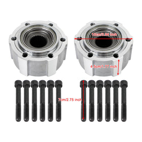 Nissan D21 Base/SE/XE Pickup 2PCS 402502S610 Manual Locking Hubs 28 Spline AVM461HP Generic