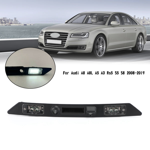 08-19 Audi A8 A8L A5 A3 Rs5 S5 S8 Rear Trunk Licence Plate Lights Handle Generic