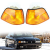 Euro Corner Lights For BMW E36 3-Series 4Dr Sedan/Hatchback 1992-1998 Amber Generic