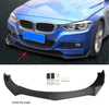 Universal Car Front Bumper Lip Spoiler Diffuser Body Kits + Side Skirt Splitter Generic