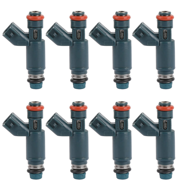 8PCS Fuel Injectors 2W93-BA AJ811177 Fit Jaguar 03-09 4.2L Fit Land Rover 08-09 4.2L Generic