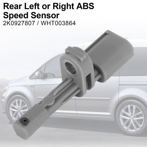 VW Caddy Golf Rear Left or Right ABS Speed Sensor for WHT003864 2K0927807 Generic