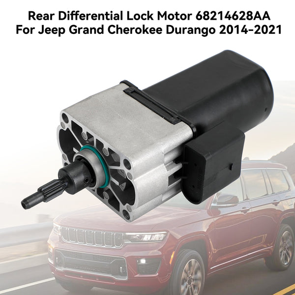 UCarPart For Rear Differential Lock Motor 68214628AA Jeep Grand Cherokee Durango 14-2021