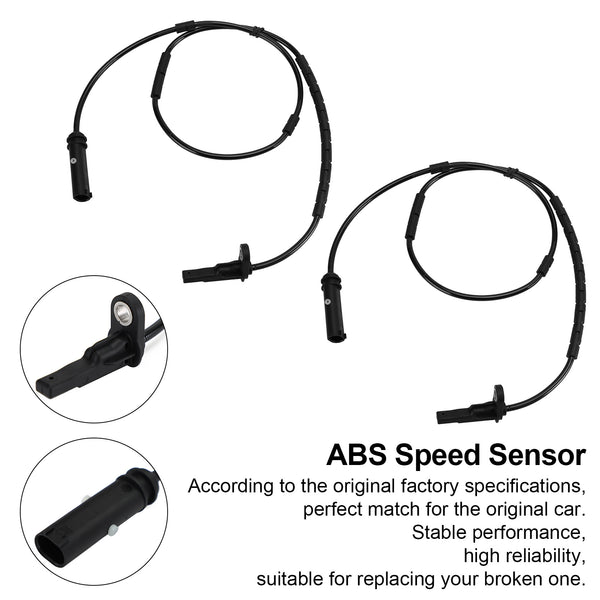 2Pcs Rear L&R ABS Speed Sensor 34526791225 for BMW 320i 335i 435i 440i Generic