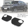 2x Front Bumper Closed Grid Fog Light Grille Left & Right Fit 2012-2014 BMW X6 Generic