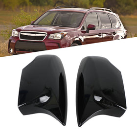 14-18 Subaru Forester Gloss Black Refitting Ox Horn Rearview Mirror Cover Generic