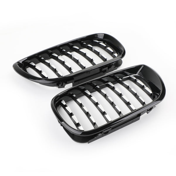 Black & Chrome Diamond Grille For 2002-2005 BMW E46 Saloon/Touring Facelift 4Dr Generic