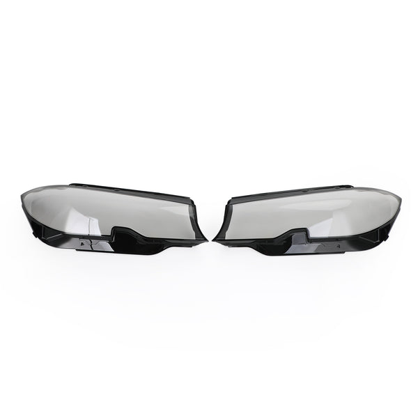 19-21 3 Series G20 G21 BMW Left +Right Headlight Lens Plastic Cover Shell Generic