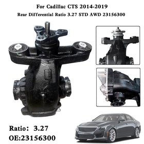 Ratio 3.27 2014-2019 Cadillac CTS AWD Rear Differential Ratio 3.27 STD AWD 23156300 20762246 84110751 Generic