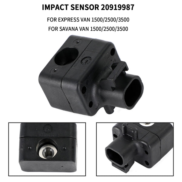 2008-2015 Chevrolet Express 2500 3500 Impact Airbag Sensor Left or Right 20919987 15227467 Generic