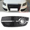 2009-2011 Audi Q5 Standard Version Front Bumper Grill Fog Light Lamp Covers Trim Generic