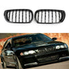 Black & Chrome Diamond Grille For 2002-2005 BMW E46 Saloon/Touring Facelift 4Dr Generic